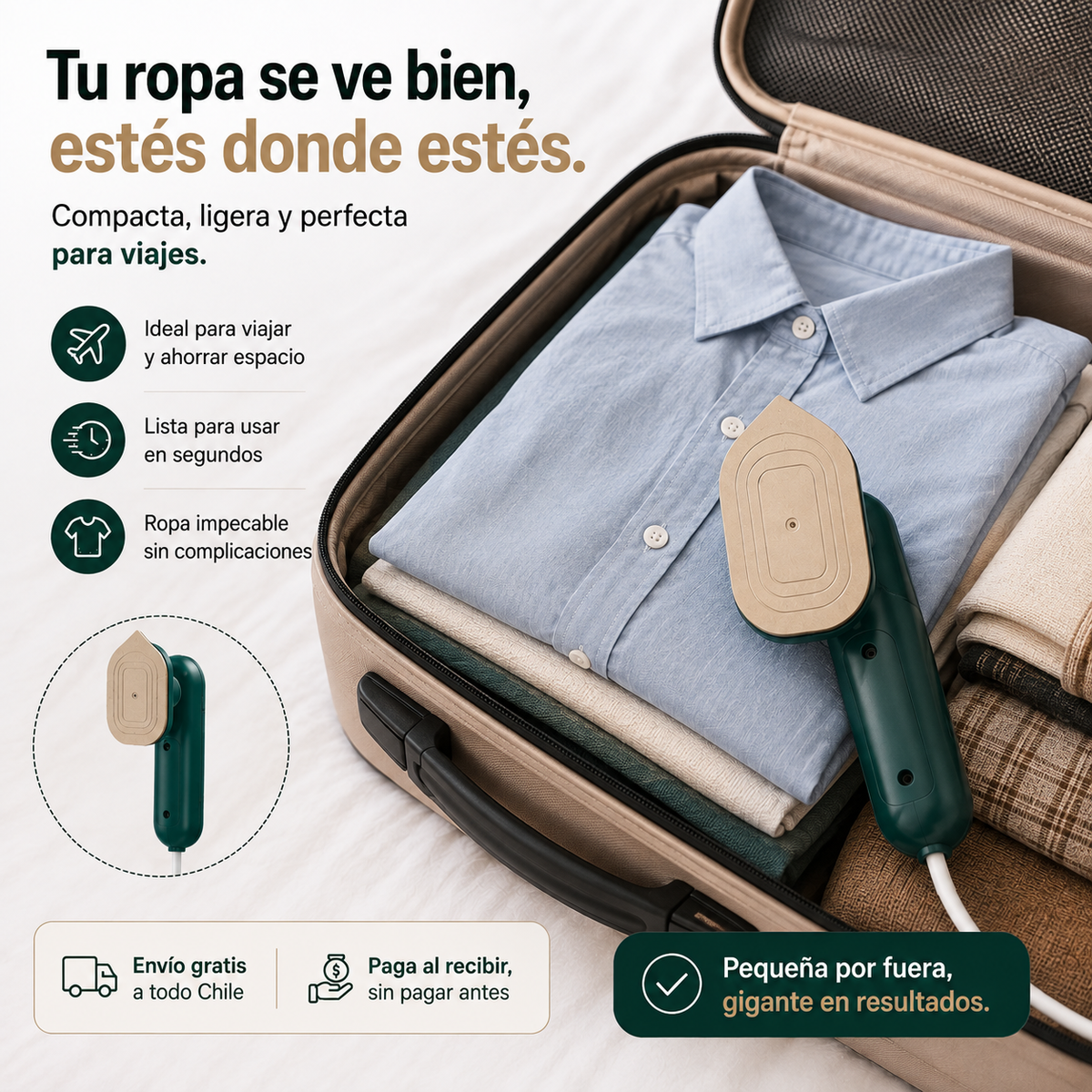 LISSE™ Plancha Portátil de Precisión