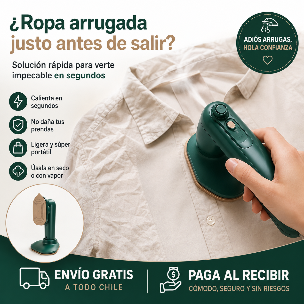LISSE™ Plancha Portátil de Precisión