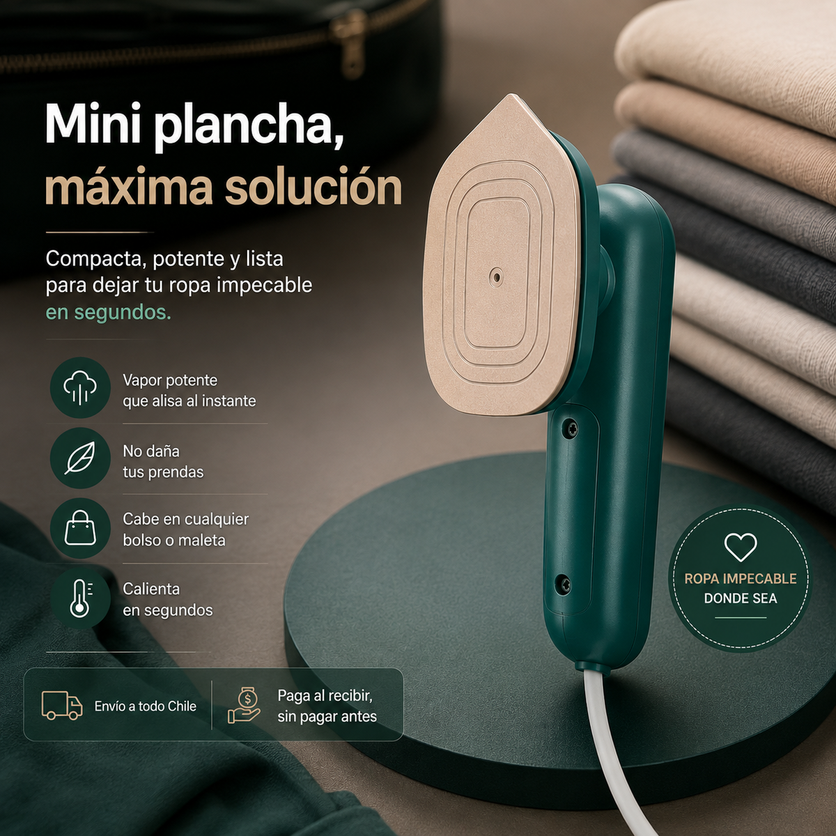 LISSE™ Plancha Portátil de Precisión