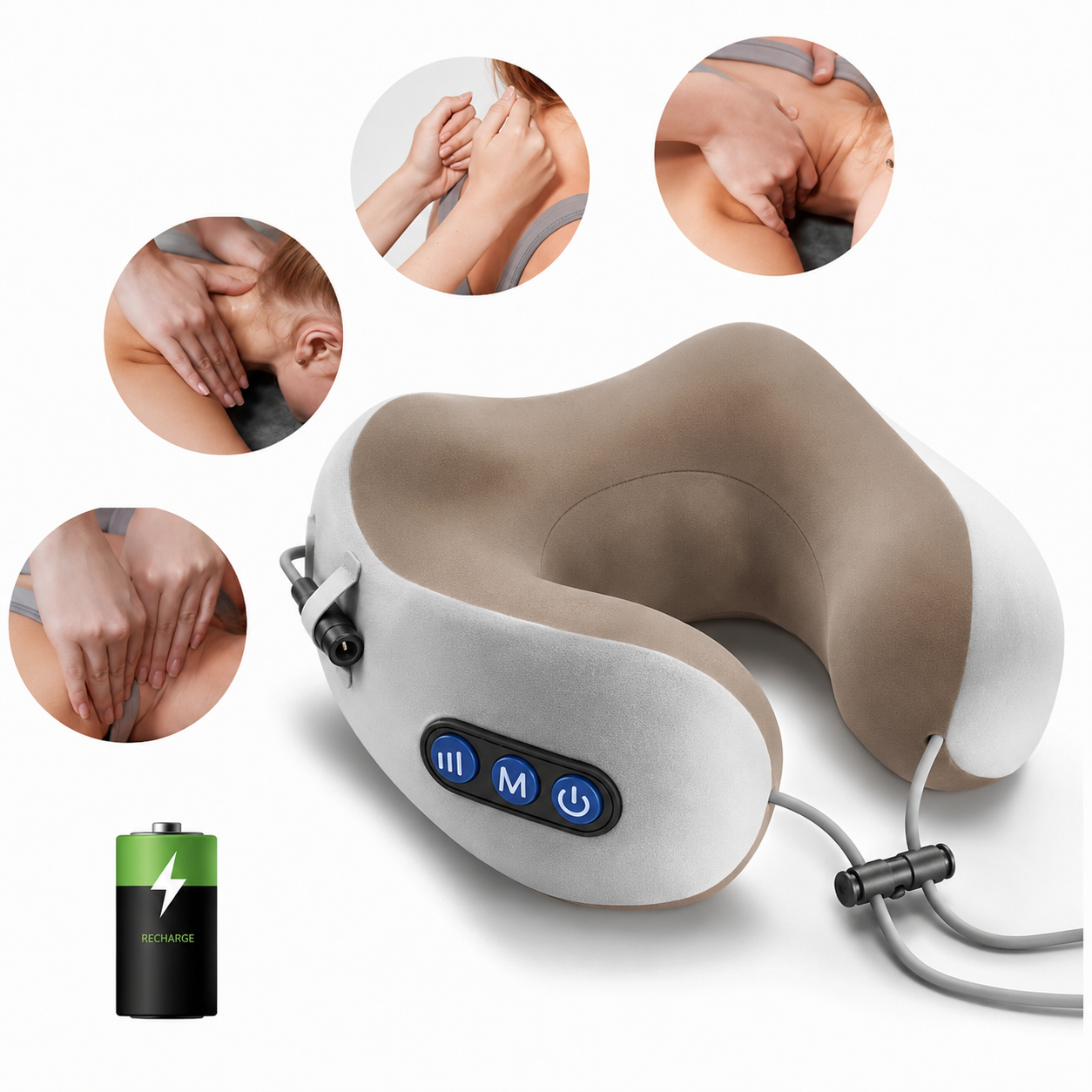 Almohada Cervical de Masaje Inteligente
