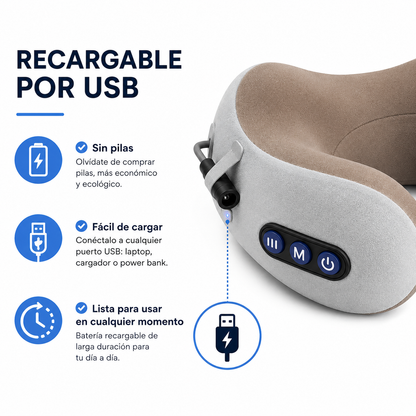 Almohada Cervical de Masaje Inteligente